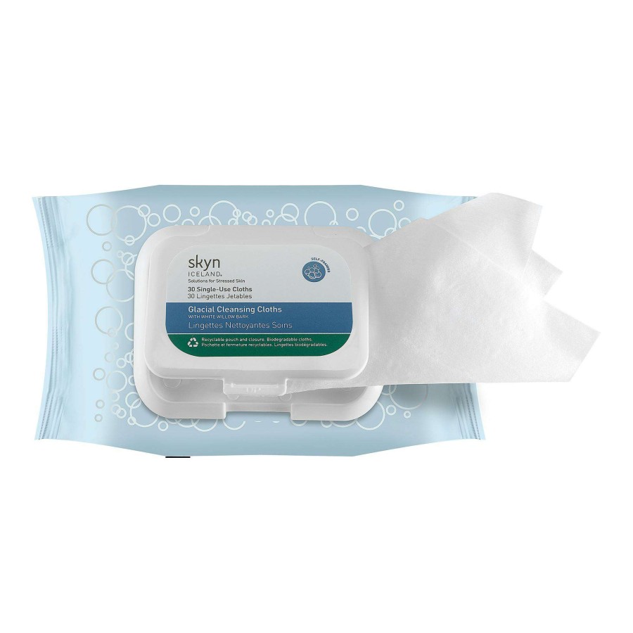 Cleansers * | Glacial Cleansing Cloths Skyn Iceland Discount