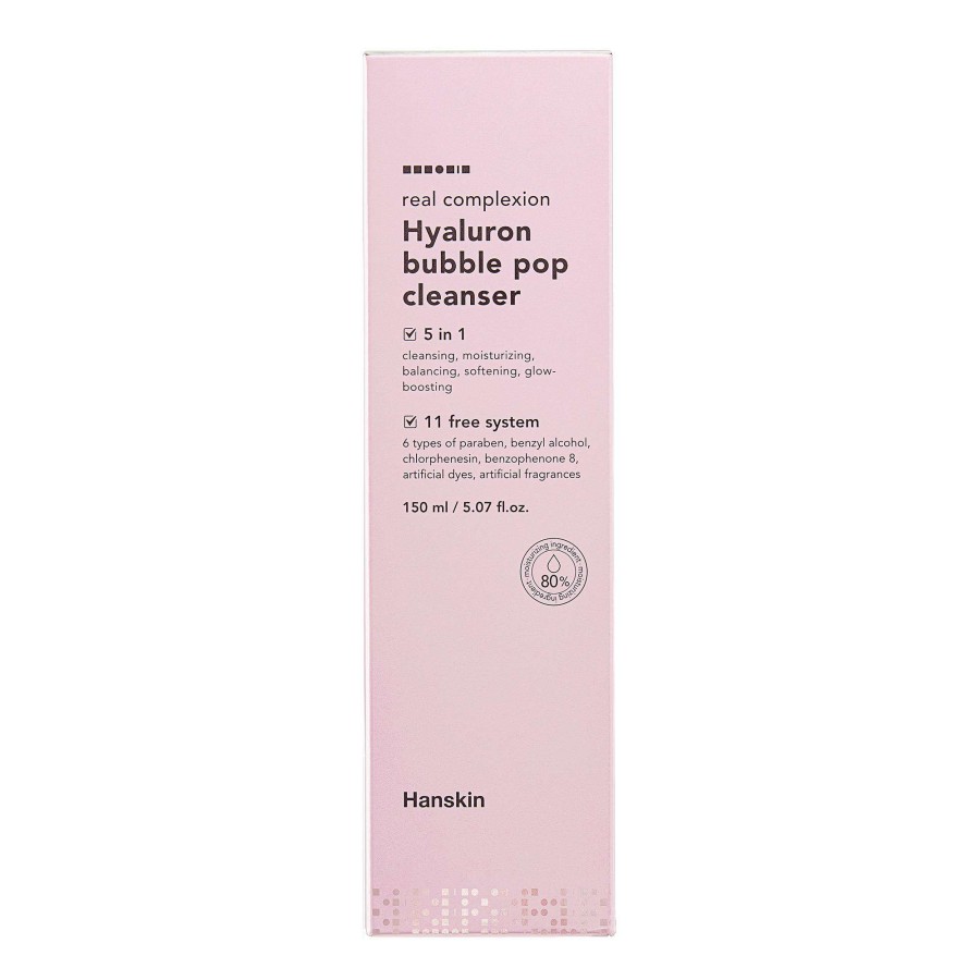 Skin Care * | Hyaluron Bubble Pop Cleanser Hanskin Unique