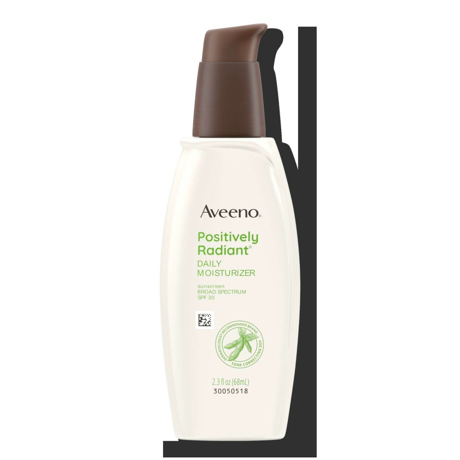 Moisturizers * | Positively Radiant Daily Face Moisturizer With Spf 30 Aveeno Best-Selling