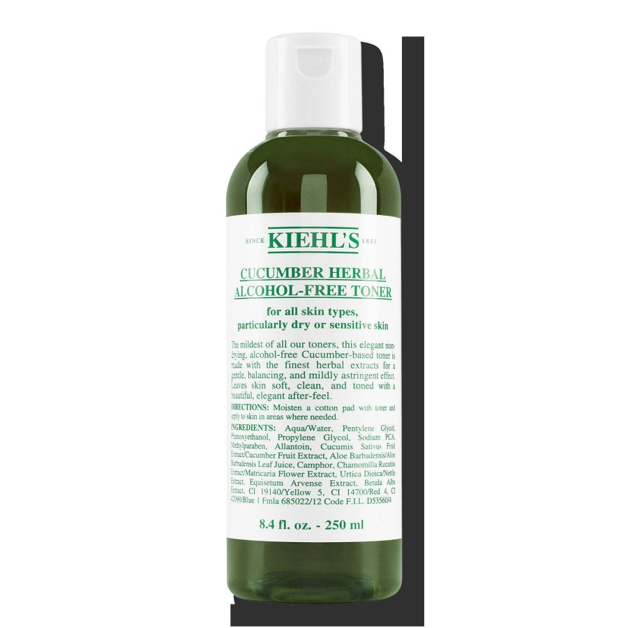 Cleansers * | Cucumber Herbal Alcohol Free Toner Kiehl'S Since 1851 Sale Online