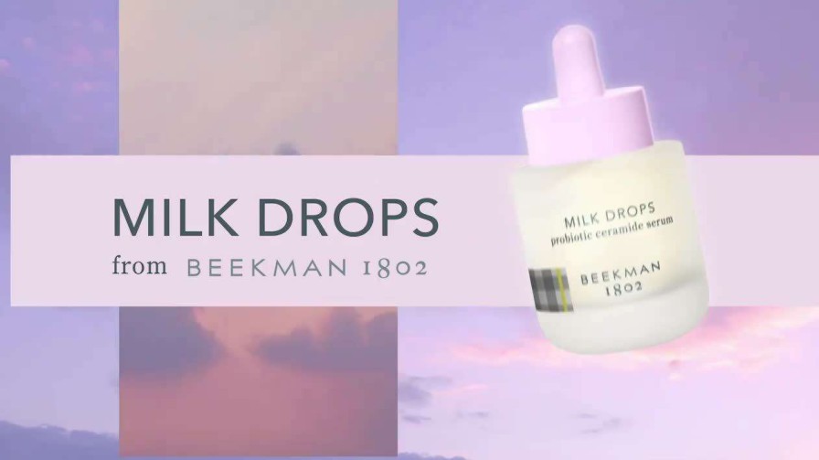 Skin Care * | Travel Size Milk Drops Probiotic Ceramide Serum Beekman 1802 Sale Online