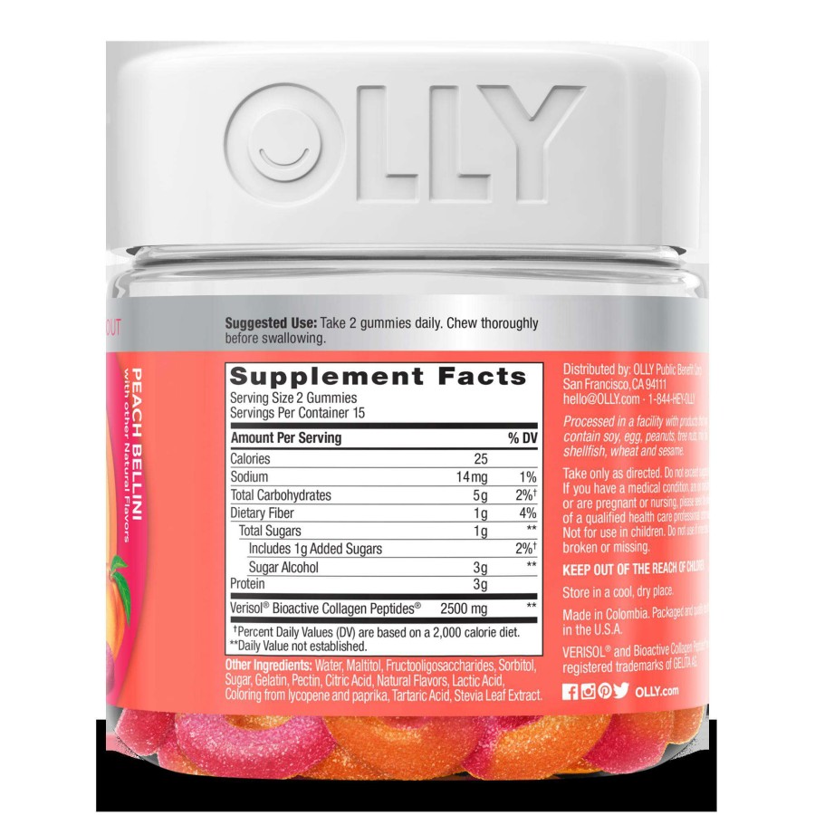 Skin Care * | Collagen Rings Gummy Supplement Olly Cheap Online