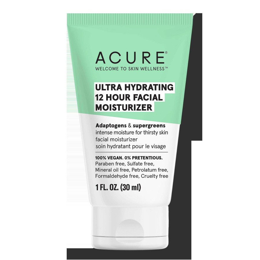 Moisturizers * | Ultra Hydrating 12 Hour Facial Moisturizer Acure Bestsellers