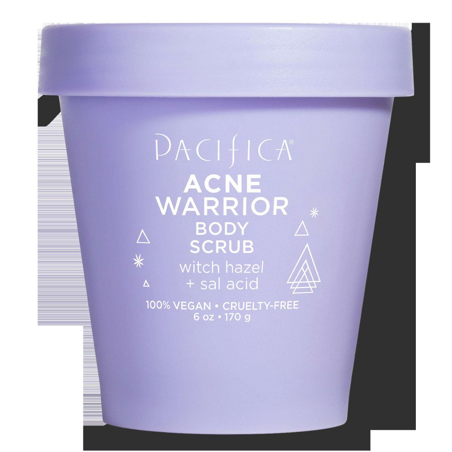 Treatment & Serums * | Acne Warrior Body Scrub With Salicylic Acid Pacifica Official