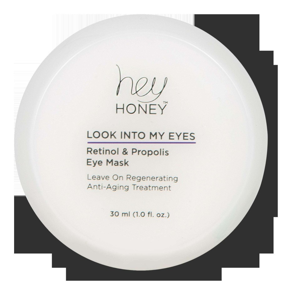 Eye Treatments * | Look Into My Eyes Retinol And Propolis Eye Mask Hey Honey High Quality